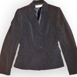 Tahari ASL Pin-striped Blazer